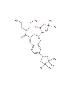 Astatech TERT-BUTYL (4-(DIPROPYLCARBAMOYL)-8-(4,4,5,5-TETRAMETHYL-1,3,2-DIOXABOROLAN-2-YL)-3H-BENZO[B]AZEPIN-2-YL)CARBAMATE; 1G; Purity 95%; MDL-MFCD3